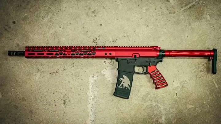 Moriarti Arms 5.56/.223 16” Airlight Series Rifle Red