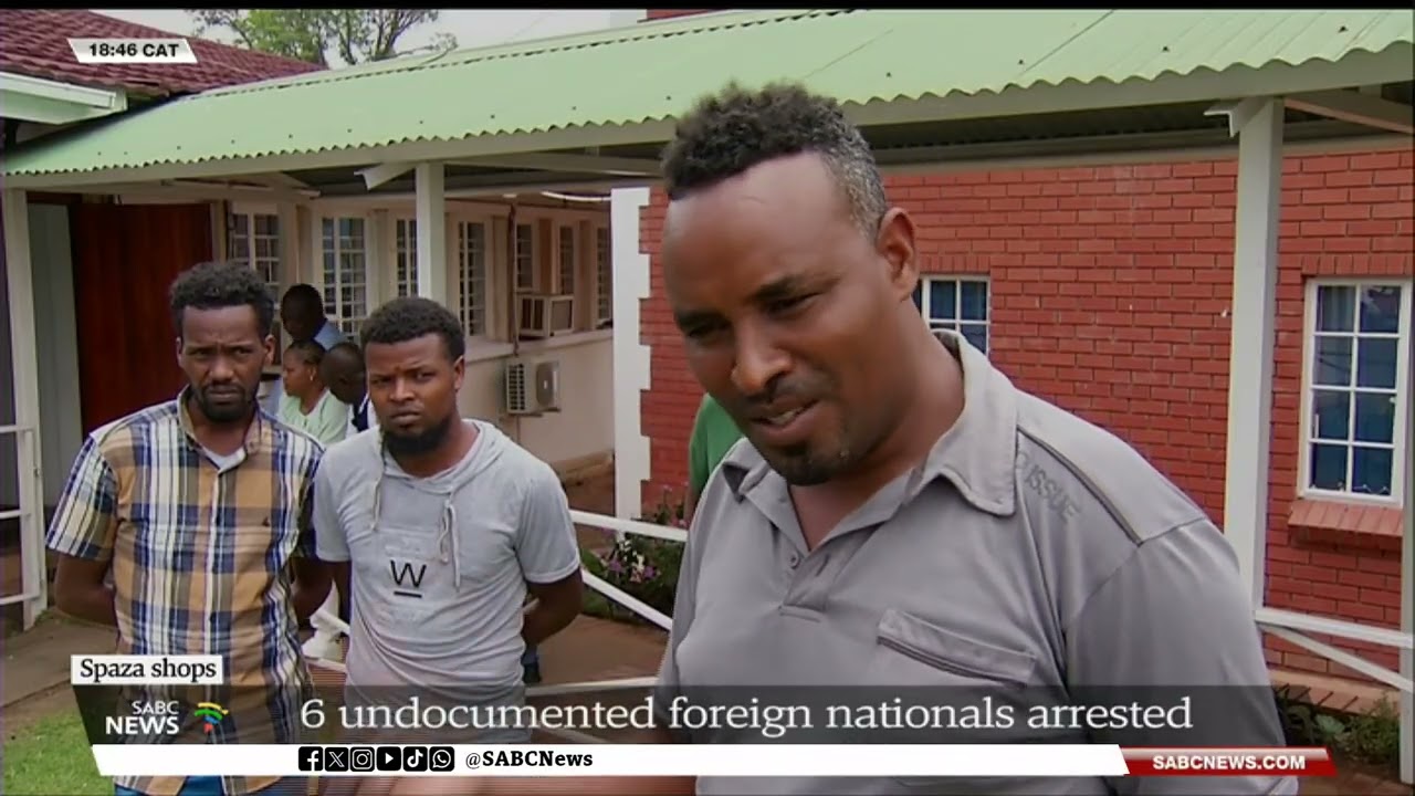 Spaza Shops | Six undocumented foreign nationals arrested