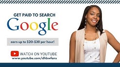 Get Paid To Search Google: Earn Up To $20 Per Hour! 