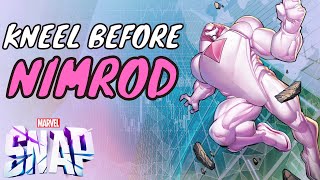 Buffing Nimrod FEELS SO GOOD ! | Marvel Snap | Deck Breakdown + Gameplay