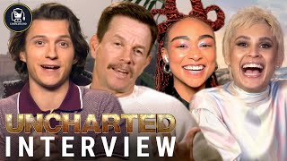 Uncharted Interviews | Tom Holland, Mark Wahlberg and More!