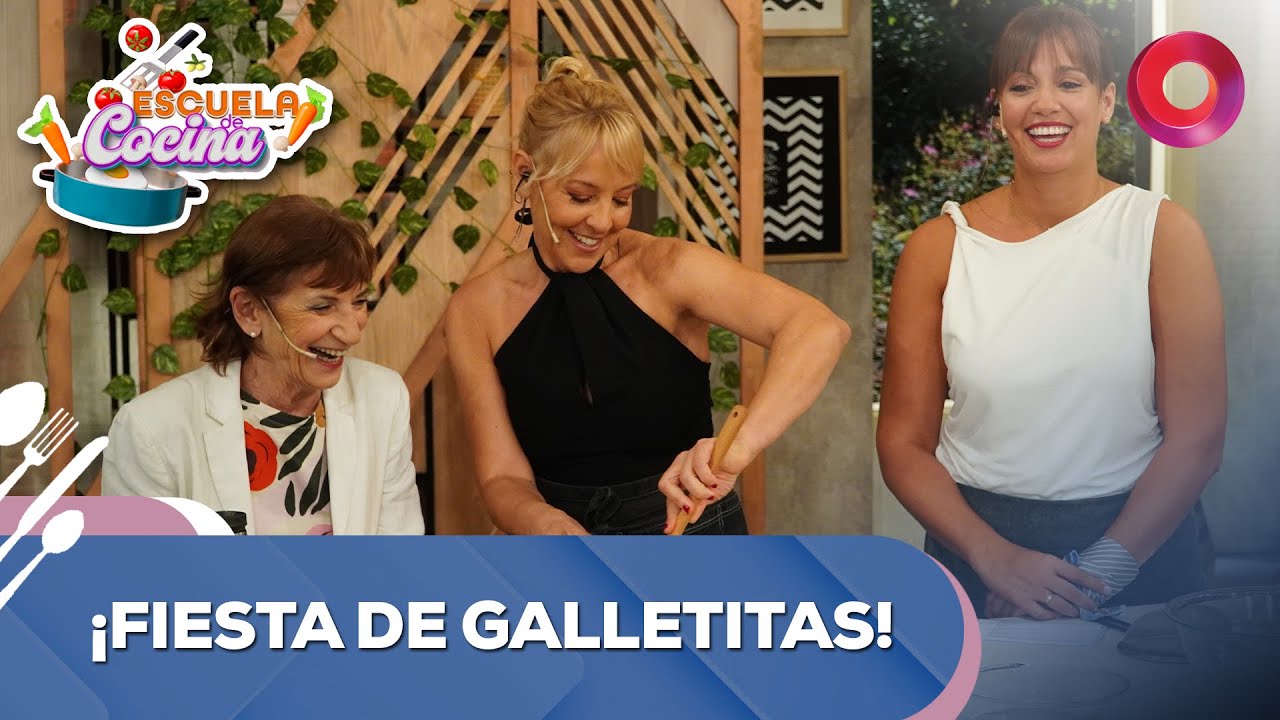 ¡Fiesta de galletitas! | #EscuelaDeCocina Completo - 17/02 - El Nueve