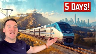 110 Hours on Amtrak Sleeper Train (Full Journey- LA to NYC)