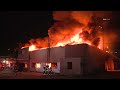 West Los Angeles: 3 Alarm fire destroys former site of Lenny's Deli early Thursday morning.