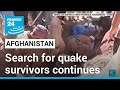 Desperate search for survivors continues days after deadly quakes hit northwest Afghanistan