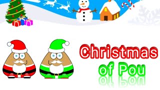 How to play pou in Christmas ⛄ Christmas of Pou. ⛄ Merry Christmas ⛄ Ghiptacula screenshot 4