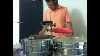 Video voorbeeld van "timbalero Gran Combo cover por Samir Florez"
