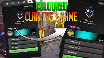 HOW TO CHANGE the CLAN TAG/NAME COLOUR in MW2 | 100% Working Glitch in Modern Warfare 2