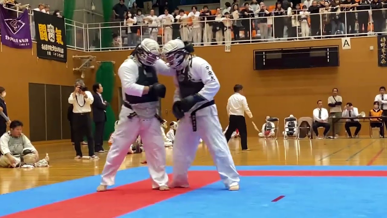 【決勝】2024_日本拳法中部総合大会(男子1部 無差別級) 横井虎太朗選手vs横井竜太選手