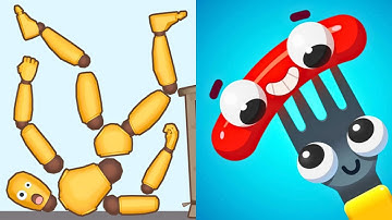 Fork N Sausage VS Ragdoll Break — All Levels Gameplay Android, iOS Games