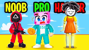NOOB vs PRO vs HACKER in Squid Game 2!