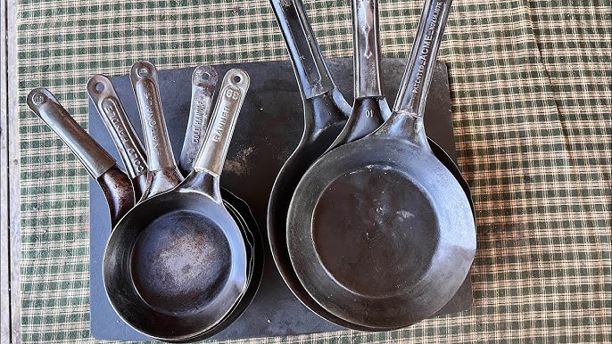 Camp Skillet, Hand Forged, Hiking 6.75 or 9.5 dia. Bushcraft and Cam