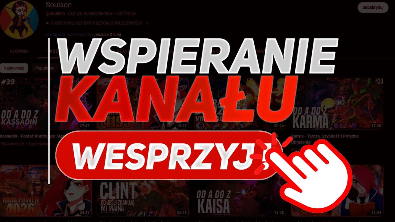 Wspieranie kanału 🤯