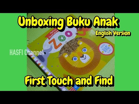 REVIEW BUKU ANAK "MY FIRST TOUCH AND FIND" PART ZOO