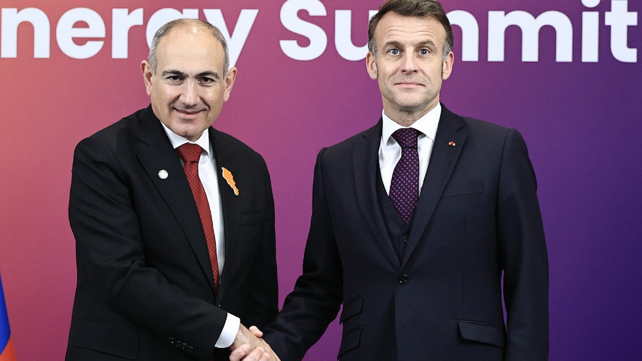 Վարչապետ Նիկոլ Փաշինյանը հանդիպել է Ֆրանսիայի նախագահ Էմանուել Մակրոնի հետ