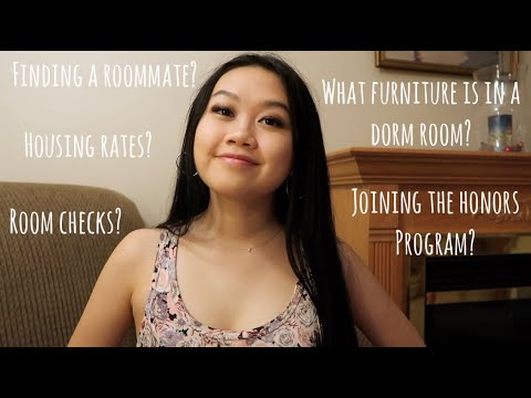UCONN Q&A | Part 3 | Dorm Rooms, Roommates, and the Honors Program