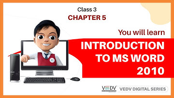 INTRODUCTION TO MS WORD 2010 - Class 3 Chapter 5 (English)