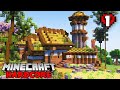 THE PERFECT STARTER HOUSE!!! - Ep 1 - Minecraft 1.20 Hardcore Survival Let&#39;s Play
