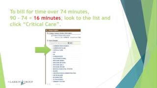 ER Coding 103   Critical Care