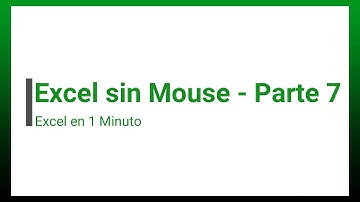 Excel sin Mouse - Parte 7 🤖 | Excel en 1 Minuto 📊