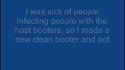 host booter with bot - brand new