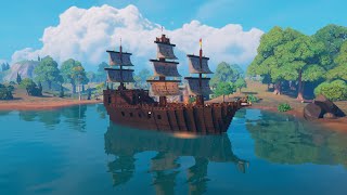 HUGE Pirate Ship build in Lego Fortnite!