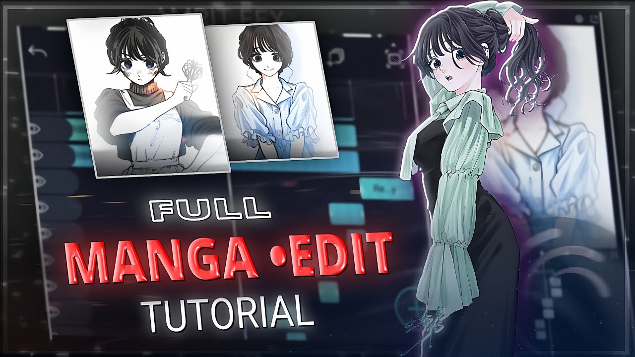Full Manga Edit Tutorial : Full Tutorial 🔥🥶 | Alight Motion - YouTube