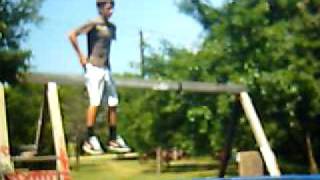 trampoline gainer fail