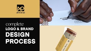 Designing a Wellness Brand Logo + Packaging from Scratch | My Design Process by Dan Eke 5,110 views 1 year ago 10 minutes, 47 seconds