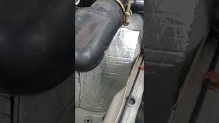 Bertone X1/9 foam insulation in the truck #bertone #bertonex19 #fiatx19