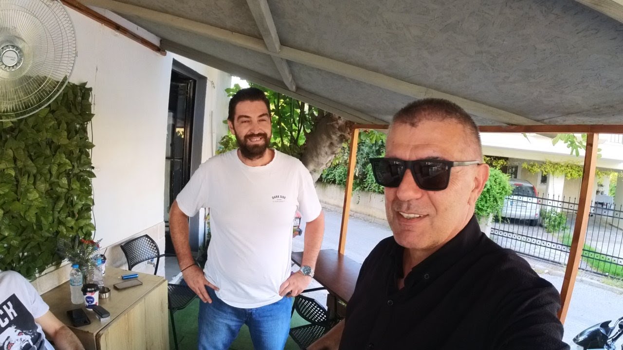 Με το Honda CB125 στην Καρδίτσα ...Μια εικόνα παπί Blitz 115 Thrust