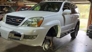 How to replace lower control arm and ball joint, Lexus GX470 & 4th Gen Toyota 4runner.