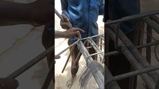 Double Binding Wire Trick to Make Steel Columns Super Strong!.