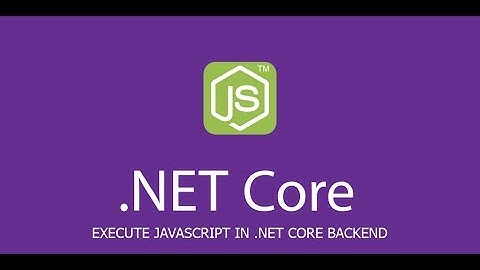 [Obsolete] Execute javascript code from ASP.NET Core back-end using NodeServices