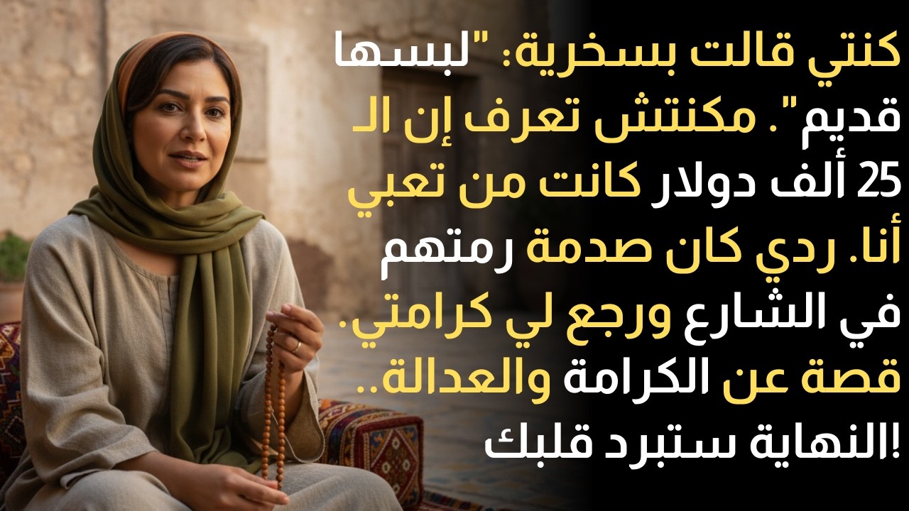 خليها بهدومها القديمة!