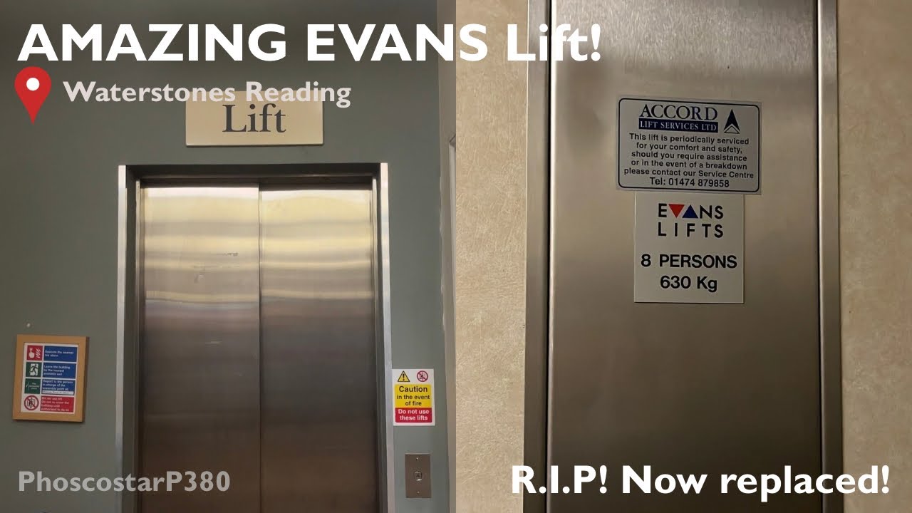 R.I.P! AMAZING Motor! EVANS Lift at Waterstones in Reading