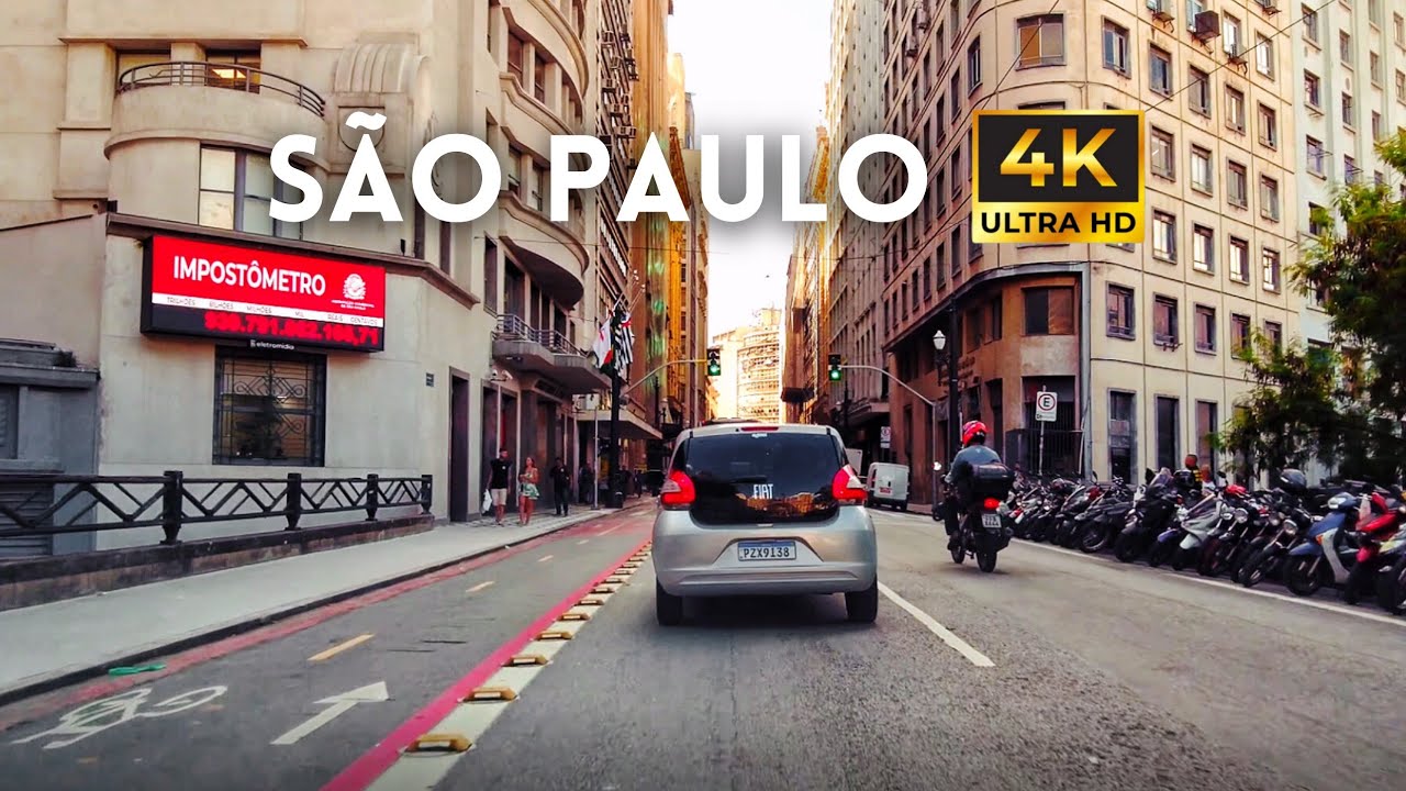 🇧🇷 Centro de São Paulo 4K