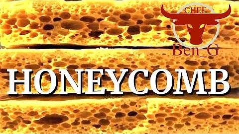 How To Make Simple Honeycomb | Honeycomb Without Honey | 3 Ingredient Honeycomb