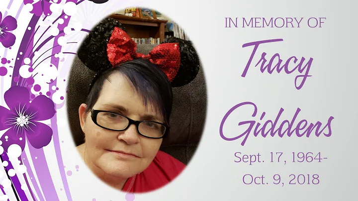 Tracy Giddens Memorial Slideshow