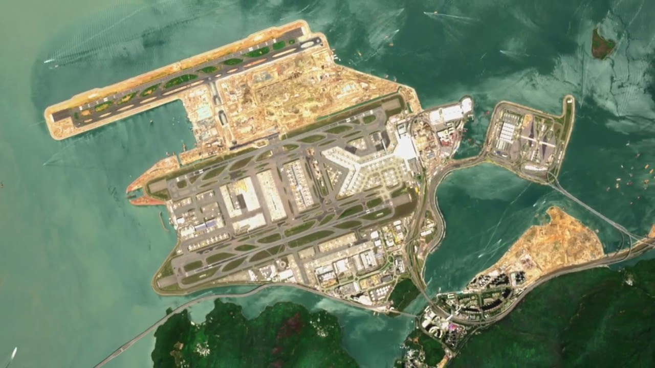 CHEK LAP KOK空港記念チーキー パイロットベア大 CHEK LAP KOK空港記念