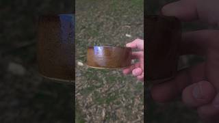 brown glazed wheel thrown stoneware planter pot #pottery #ceramics #artshorts #handmadeplanter #clay