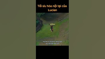 Tối ưu nội tại của Lucian  #leagueoflegends #lienminhhuyenthoai #yegi #lucian