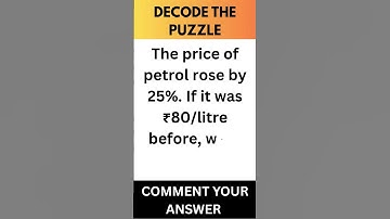 Can You Solve This Viral Math Question? Decode The Puzzle – Brain Teasers, Math Challenges #maths
