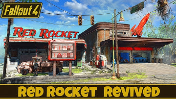 FALLOUT 4:  🚀 Rebuilding the Red Rocket in Nahant 🚀 - Nahant Revival Project   #fallout4 #fallout 🎮
