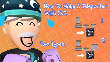 How To Make A Easy Teleporter In Rec Room With CV2