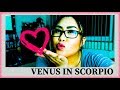 Venus en scorpion vnus dans les signes