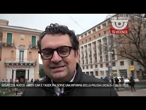 SICUREZZA, RUCCO: «BODY CAM E TASER, MA SERVE UNA RIFORMA DELLA POLIZIA LOCALE» | 20/11/2025