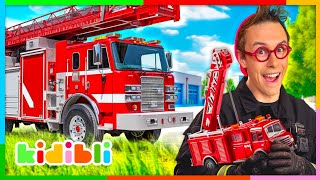 Lets Meet Firefighters Educational Videos For Kids Kidibli