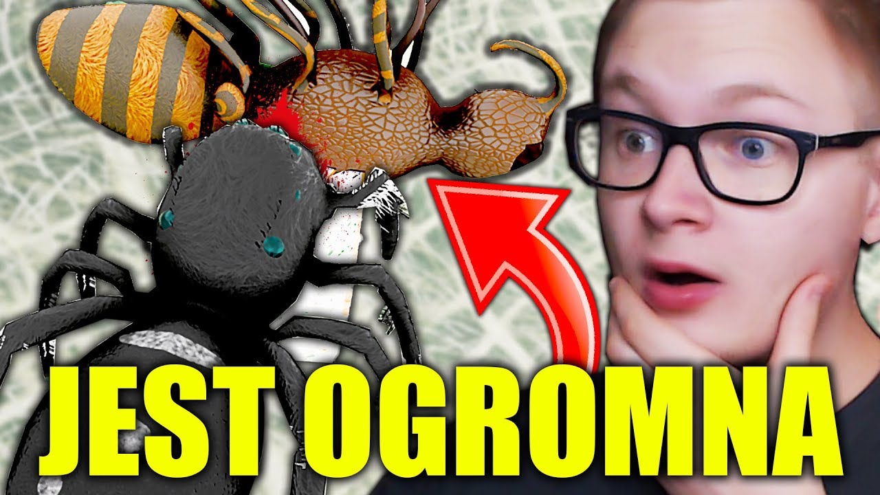 NOWY DOM MOJEGO PAJĄKA i OGROMNA PSZCZOŁA! | ŻYCIE PAJĄKA