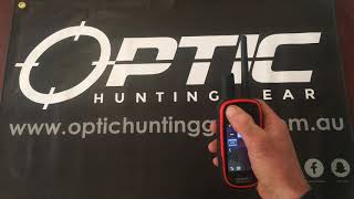 Whats the three training buttons on the Garmin Alpha 100 are used for and whats the difference